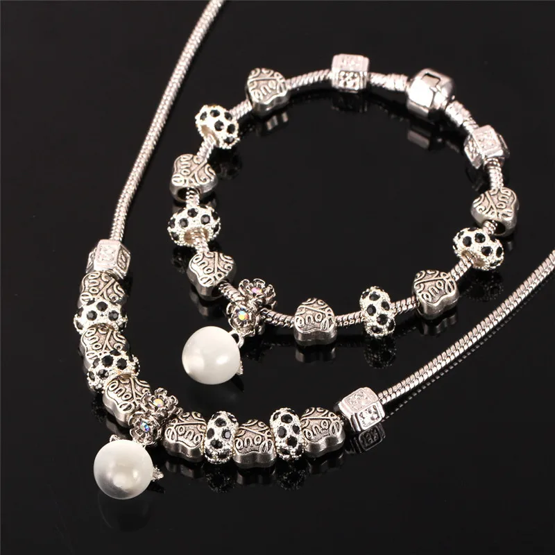 Комплект из колье и браслета с натуральным камнем|necklace set|necklace bracelet jewelry setbead necklace