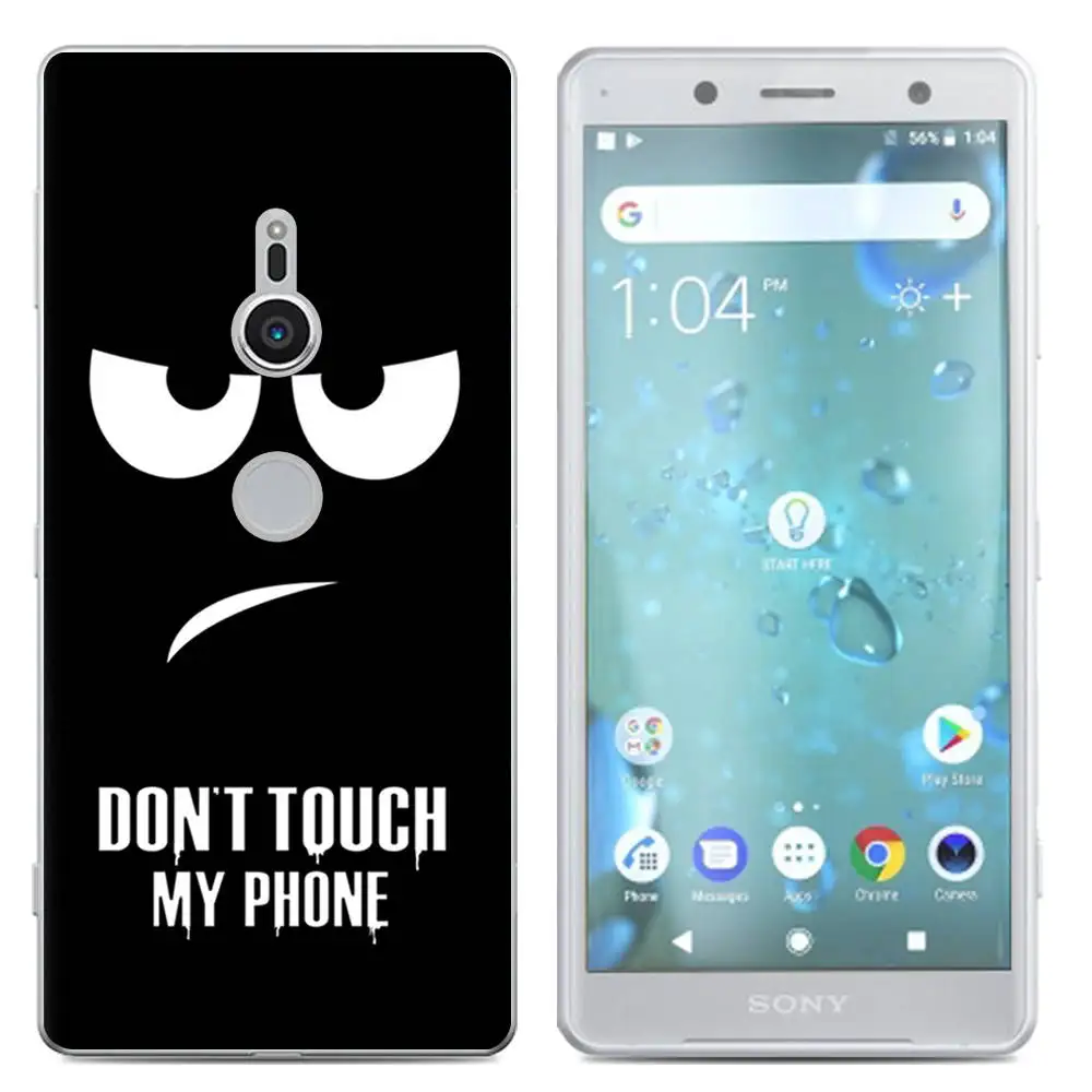 Мягкие чехлы из термостойкого полиуретана для sony Xperia XZ2 силиконовый чехол