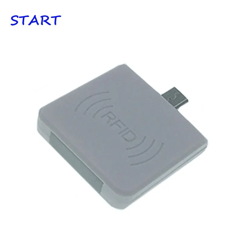 Мини размер USB Rfid кард ридер для Android мобильный телефон Micro 125 кГц