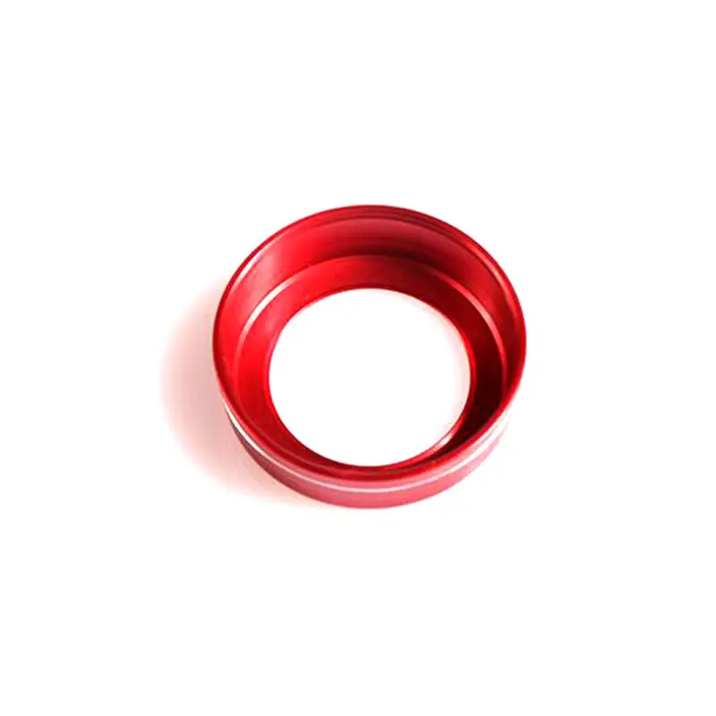 Aluminium alloy Console Red Volume Control Knob Circle Trim For Benz A w176 B w146 C E ML GL GLE GLA GLK GLC GLS Class | Автомобили и
