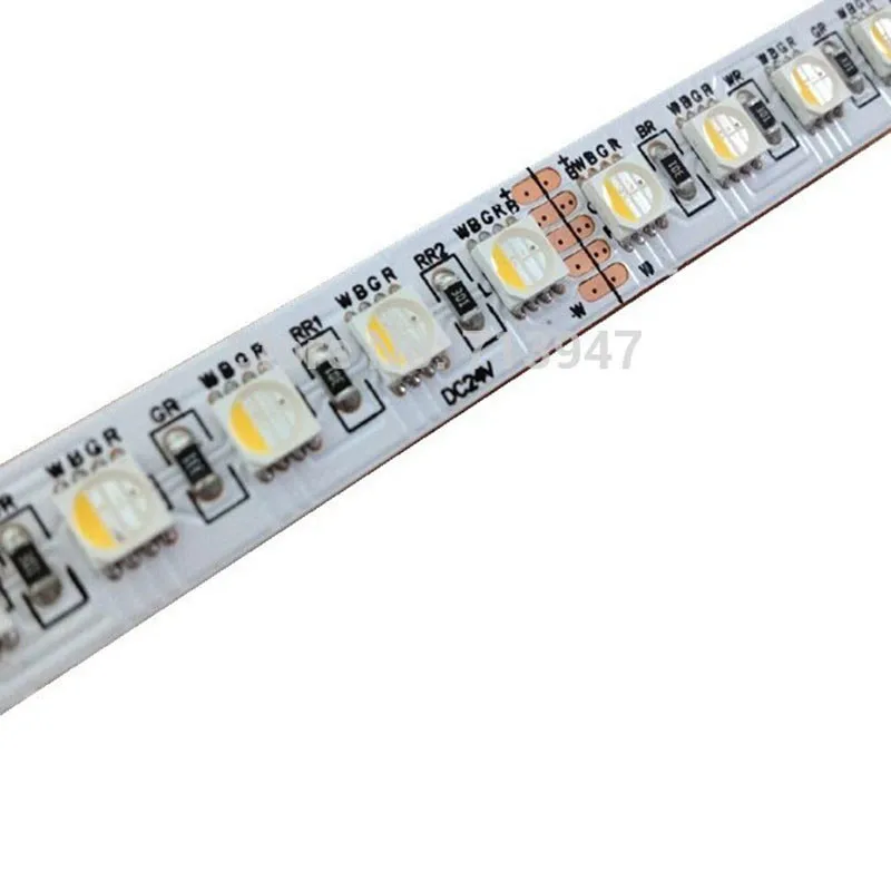 5mX высокое качество 5050SMD RGBW светодиодный полосы DC24V вход 60 светодиодный/м 4 цвета в 1 светодиодный чип Новинка RGBW светодиодный полосы