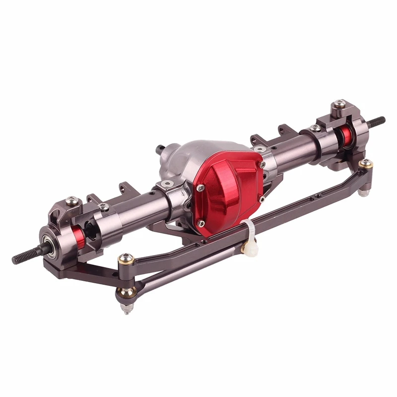 Высокое качество 1/10 Rc автомобиль полный сплав Передняя и задняя ось CNC