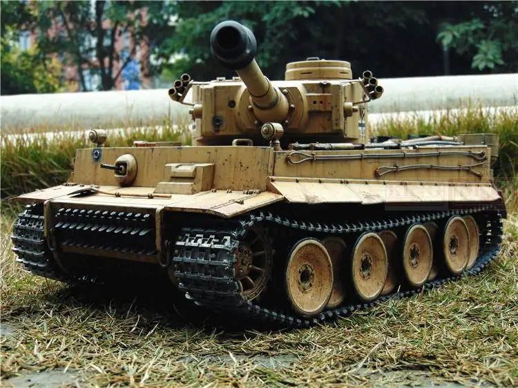 KNL хобби HENGLONG 1/16 Тигр радиоуправляемая модель танка пульт дистанционного управления от производителя Тяжелая нанесения краски, чтобы сделать старый обновления
