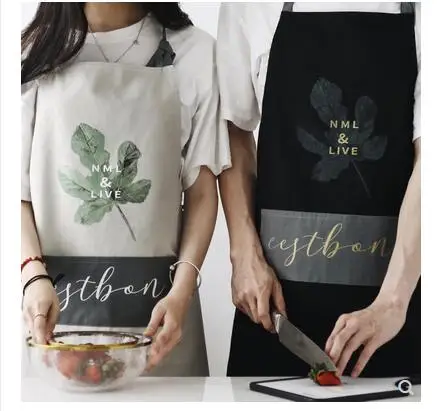 Универсальный фартук из хлопчатобумажной ткани в скандинавском стиле