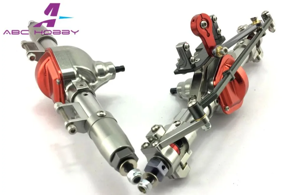 1/10 Crawler Axial SCX10 Front Rear Axles 4 Link Hex Hubs Hardware Deadbolt Wrangler 1set | Игрушки и хобби