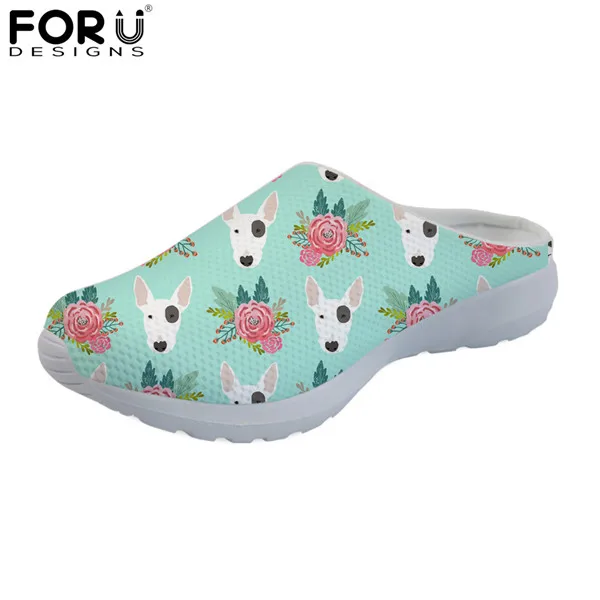FORUDESIGNS/летние женские шлепанцы на плоской подошве с милым рисунком кота; женские повседневные домашние тапочки; пляжные дышащие сандалии; женская обувь; - Цвет: H7415CA