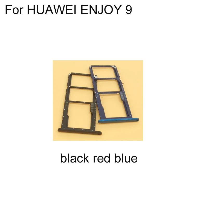 

Для HUAWEI ENJOY 9 Sim лоток держатель карт Micro SD слот запчасти адаптер для sim-карты для HUAWEI ENJOY9
