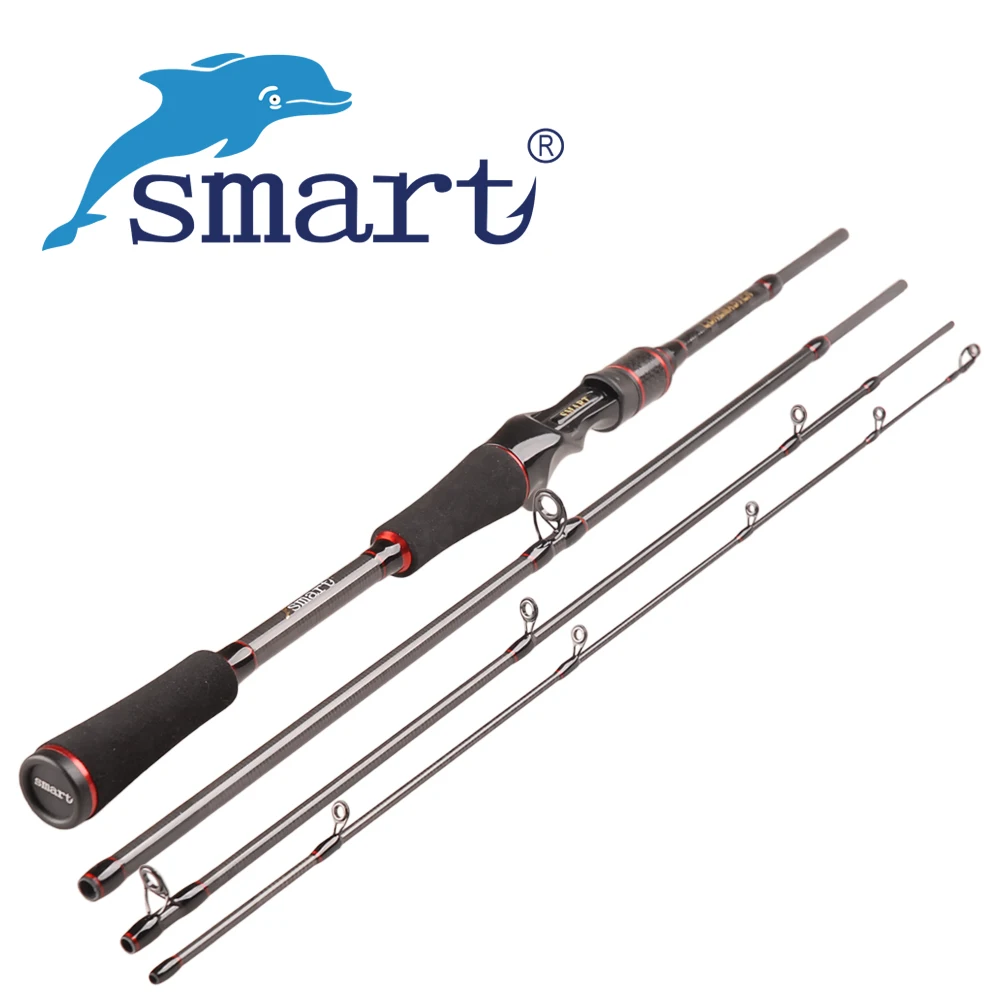 

SMART 4Sec 1.98m Casting Rod 4-16lb/6-24g M Power Carbon Lure Fishing Rods Stick Pesca Canne A Peche Bass Olta Baitcasting Rod