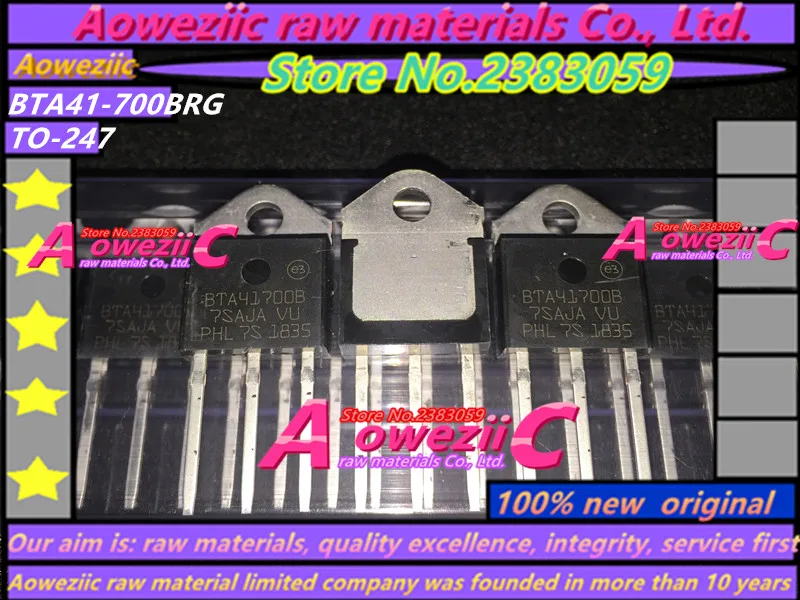 Aoweziic бесплатная доставка Φ BTA26600B BTA26 600BRG BTA41700B BTA41 700BRG BTA41800B 800BRG|Запасные части| |