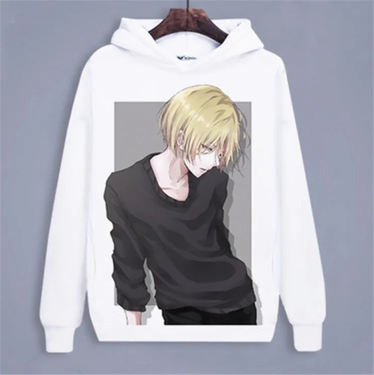 1 Men women Hoodies Anime YURI! on ICE Harajuku lovely lovers Clothing Unisex Adults Casual Clothes Sweatshirt Hoodie Tops - Цвет: 1