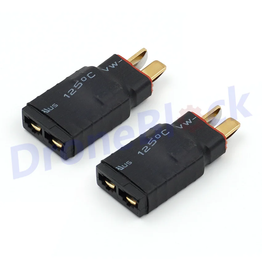 2 шт. TRX Female To T штекер Адаптер подходит для радиоуправляемого квадрокоптера зарядное устройство ESC FJ88