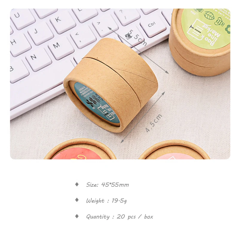 AAGU 20 шт./лот Мультяшные Мини Металлические закладные зажимы милые животные