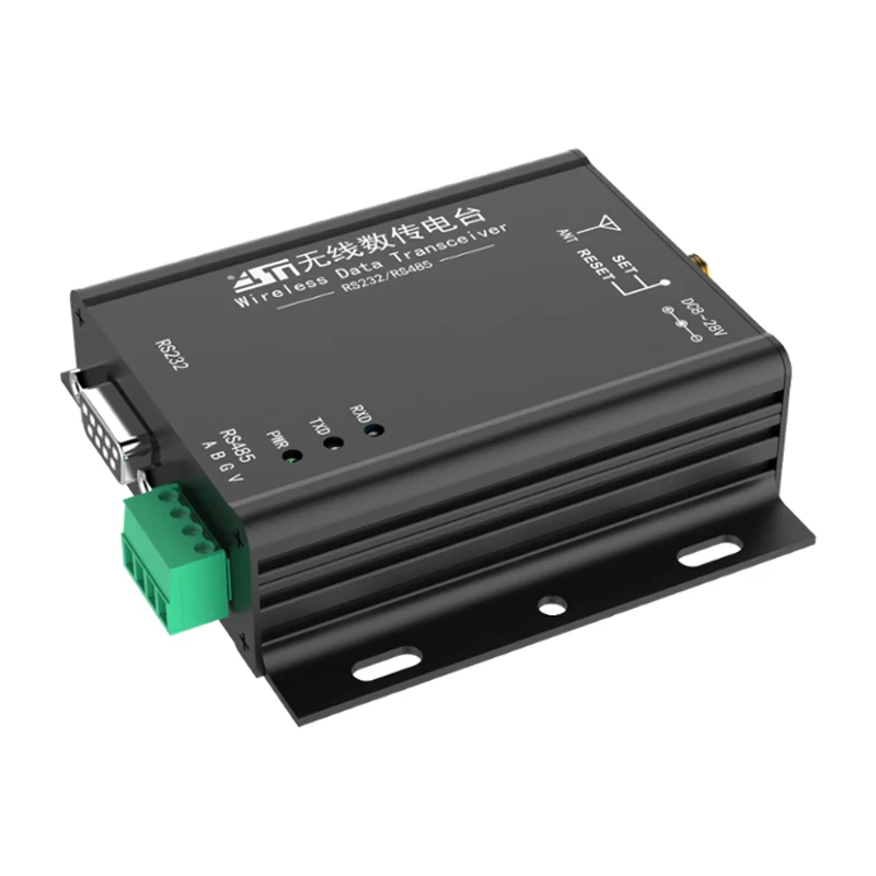 1 Pair 170MHz 500mW 5km RS232 RS485 RF Wireless Transmitter and Receiver