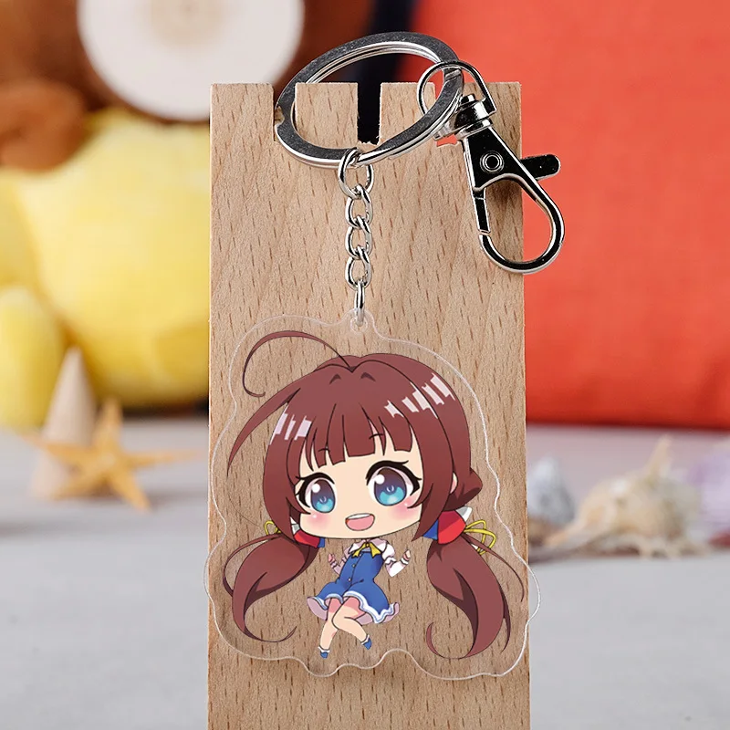 10 шт./лот аниме ryuuou no Oshigoto акриловый брелок игрушка фигурка Sora Ginko сумка кулон