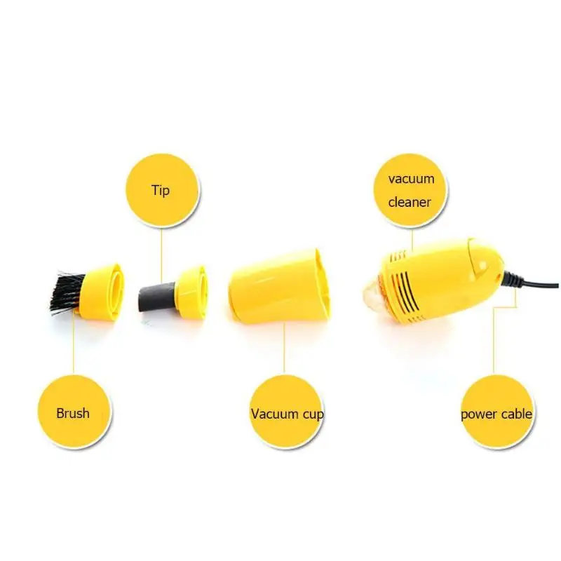 Универсальный компьютерный USB пылесос щетка пылесос креативный мини USB клавиатура ноутбук вакуумное Крепление Инструменты для очистки грязи