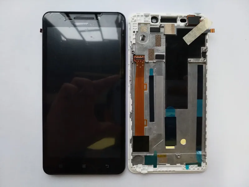 Для lenovo A5000 ЖК дисплей сенсорный экран дигитайзер с рамкой полная сборка 5 0 дюймов