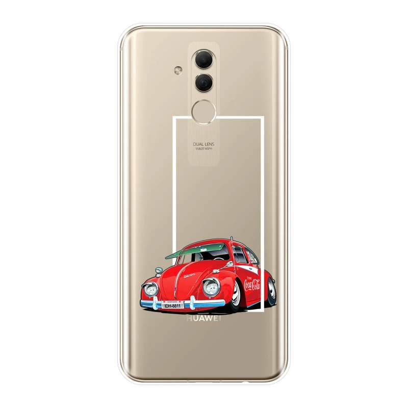 Чехол для телефона Huawei Mate 7 8 9 10 20 Lite силиконовый винтажный Ретро крутой Забавный 3D
