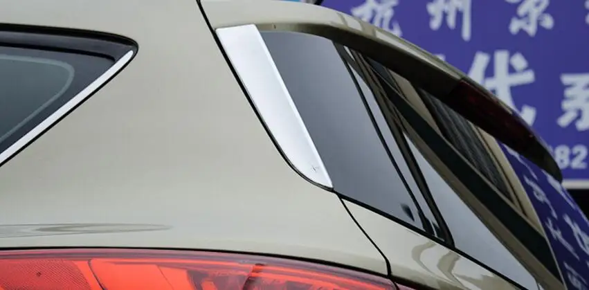 Подходит для 2013 2014 2015 FORD ESCAPE KUGA задний багажник Задняя дверь окно спойлер молдинг