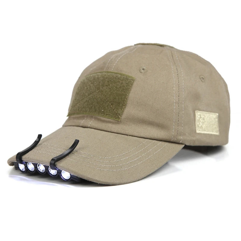 5 LED Hat Brim Lights with Two Lighting Modes White Lamp Hunting Sports Hiking Camping Cap Light Night Fishing Outdoor Lighting|light night|light