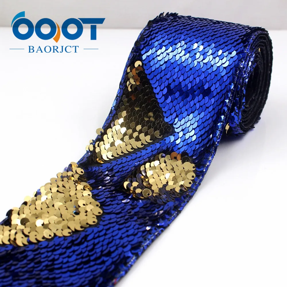 OOOT BAORJCT G 18930 1282 75 мм 2 ярда красочных лент squama свадебное украшение аксессуары для