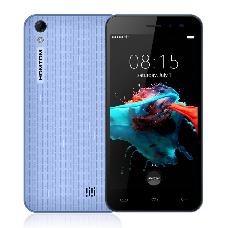Оригинальный HOMTOM HT16 MT6580 четырехъядерный мобильный телефон 5 0 дюймов Android 6 1 Гб ram 8