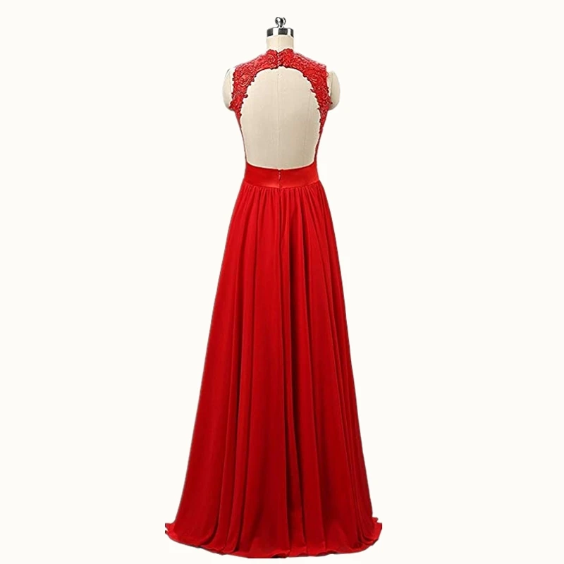 Дешевые 2019 элегантные бордовые трапециевидные Вечерние платья Длинные