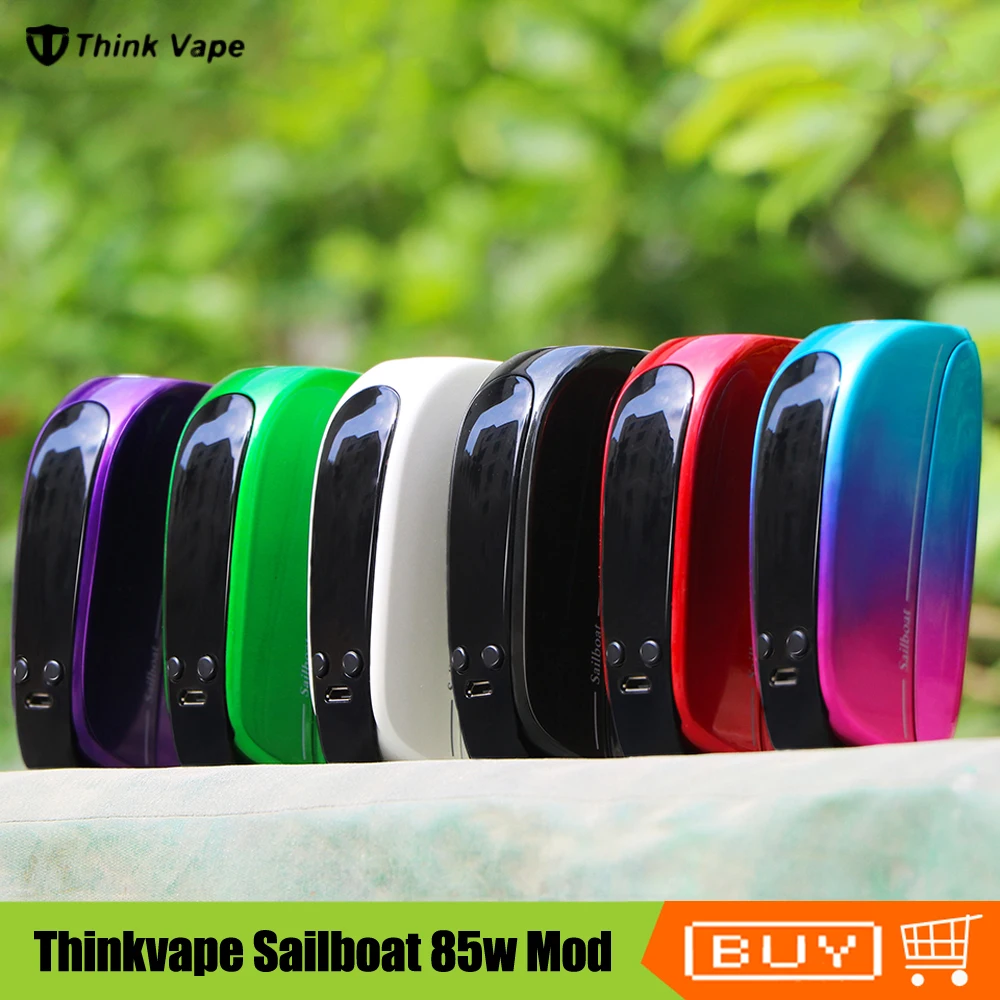 Оригинал ThinkVape парусник 85 Вт бокс мод контроль температуры 510 нить вейп Think Vape