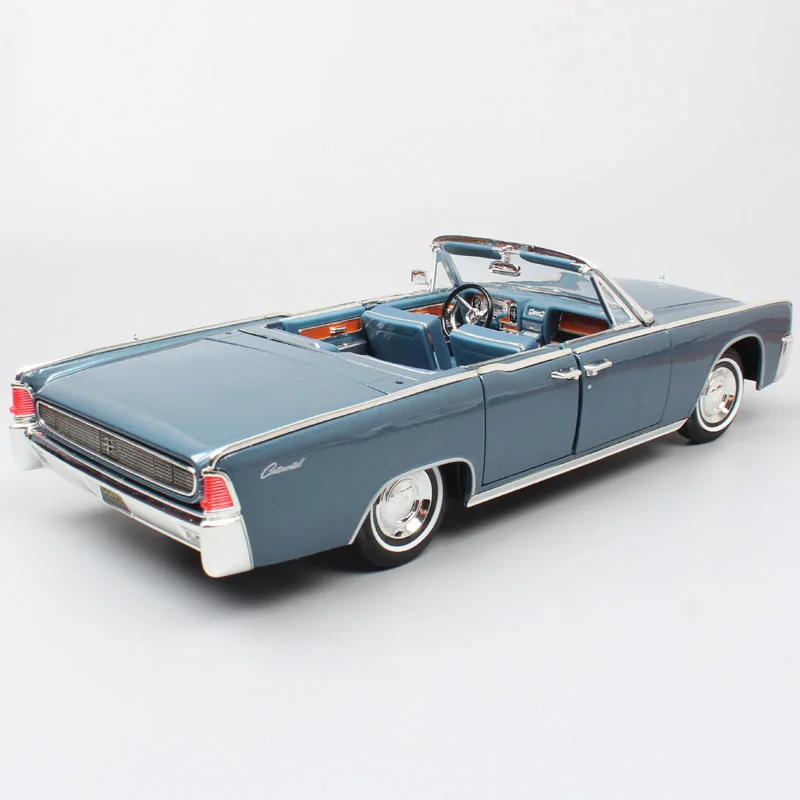 Детский 1:18 ford роскошный винтажный люкс 1961 LINCOLN Континентальный литой автомобиль масштаб металлический игрушечный автомобиль модель сувенир Миниатюрный
