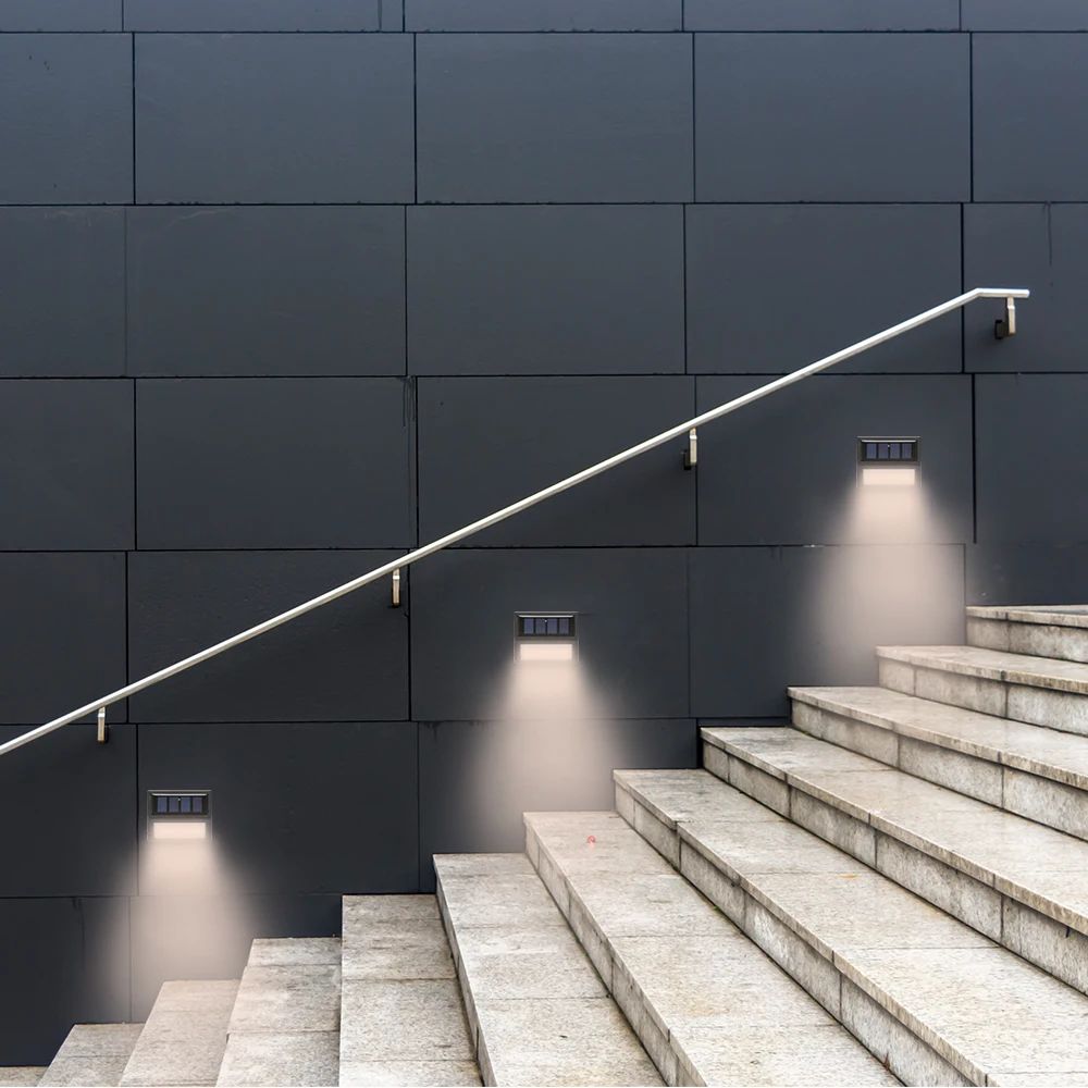 Светодиодный светильник на солнечной батарее 6 шт.|Светодиодные солнечные лампы|