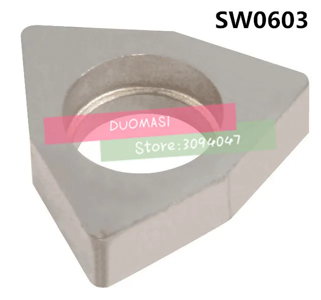 10 шт. SW0603 жесткая шайба из сплава токарный инструмент держатель аксессуары