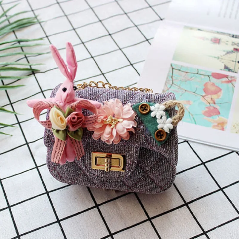 

Cotton cartoon rabbit women coin purse children organizer wallet small pouch money bag kids carteira bolso feminina for girls