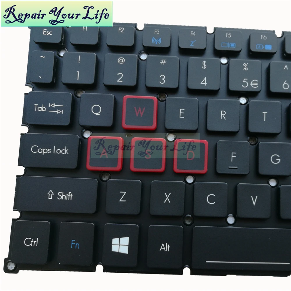 Клавиатура для ноутбука ACER Predator 17 15 G5-793 591R G9-591 G9-592 593 G9-791 стандарта США с