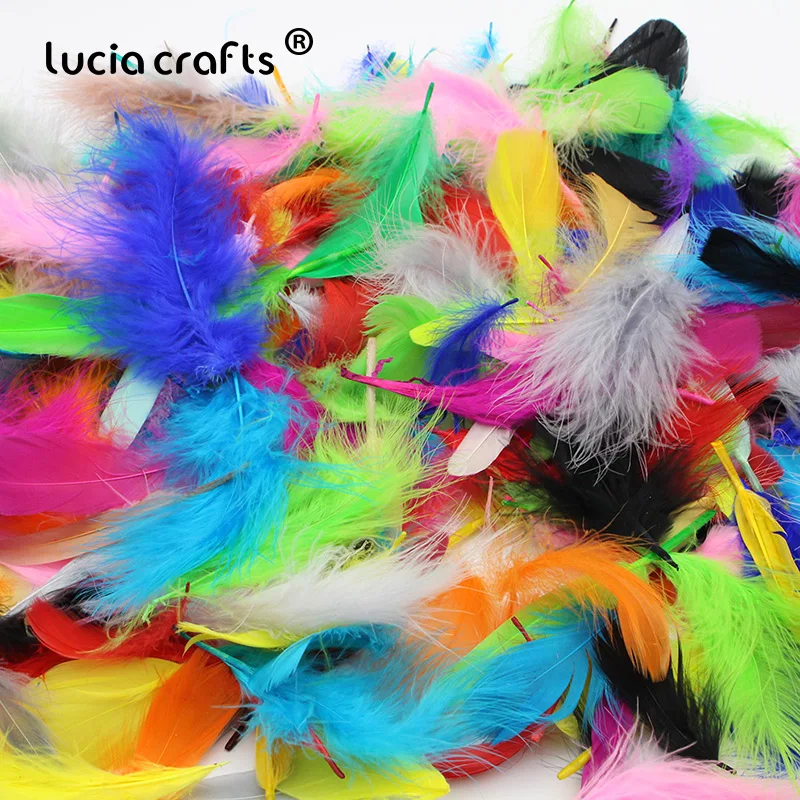 Lucia crafts 48 шт./лот 4-16 см серьги ювелирные аксессуары натуральный фазан перо значение пакет для искусства и ремесла H0511