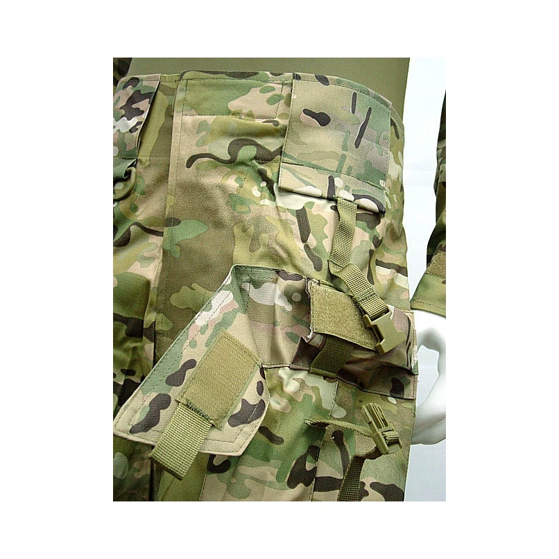 Военная боевая рубашка и брюки с налокотниками наколенниками Тактический костюм