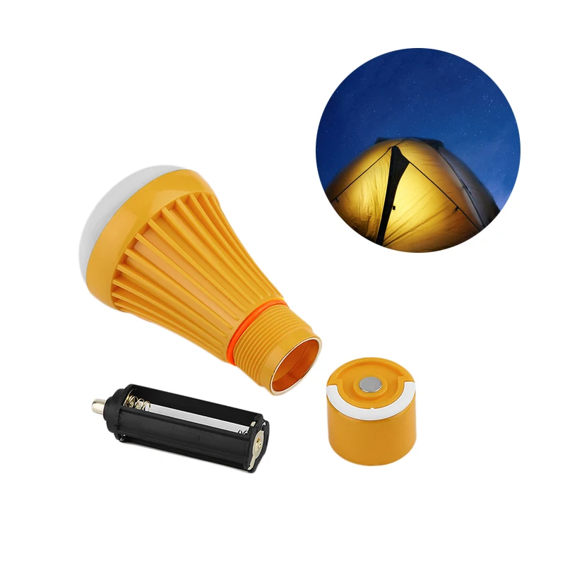 3W LED Портативный Кемпинг свет палатки фонарик висячая Светодиодная лампа задача