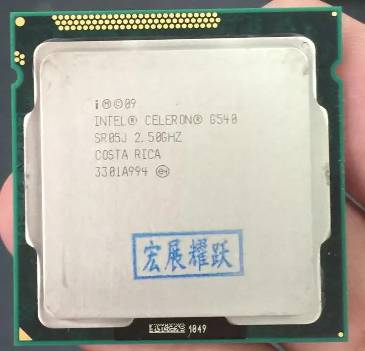 Оригинальный процессор Intel Celeron G540 2 Мб кэш разъем 50 ГГц LGA1155 TDP 65 Вт ПК настольный