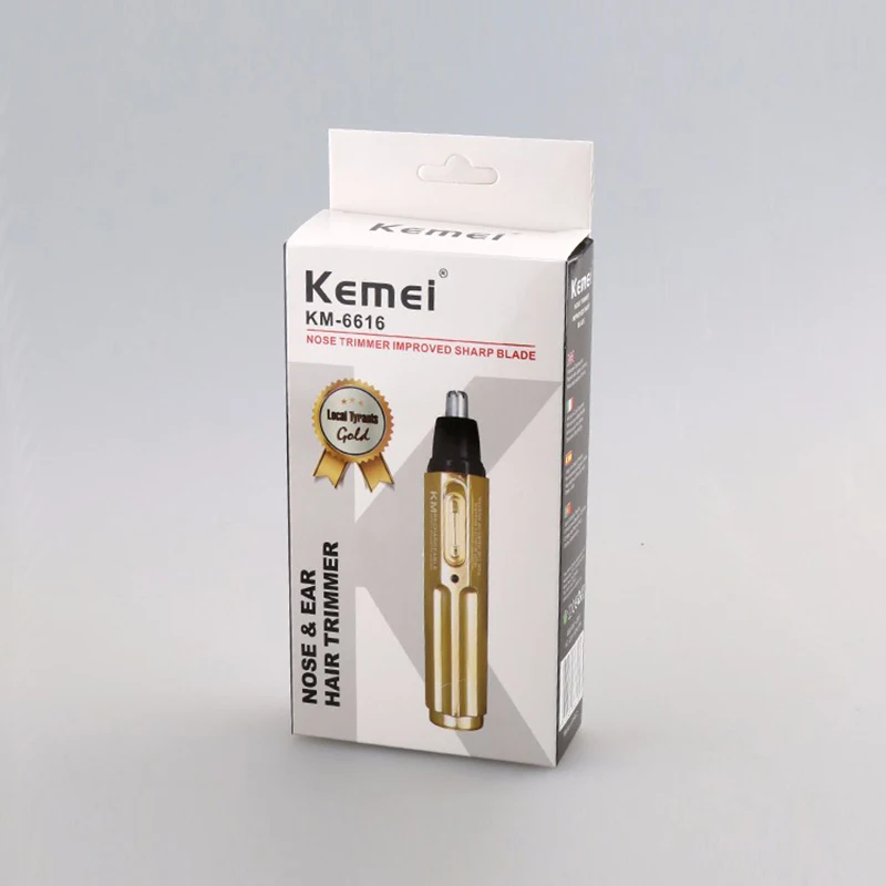 Триммер для волос в носу Kemei модный электрический триммер бритья мужчин и