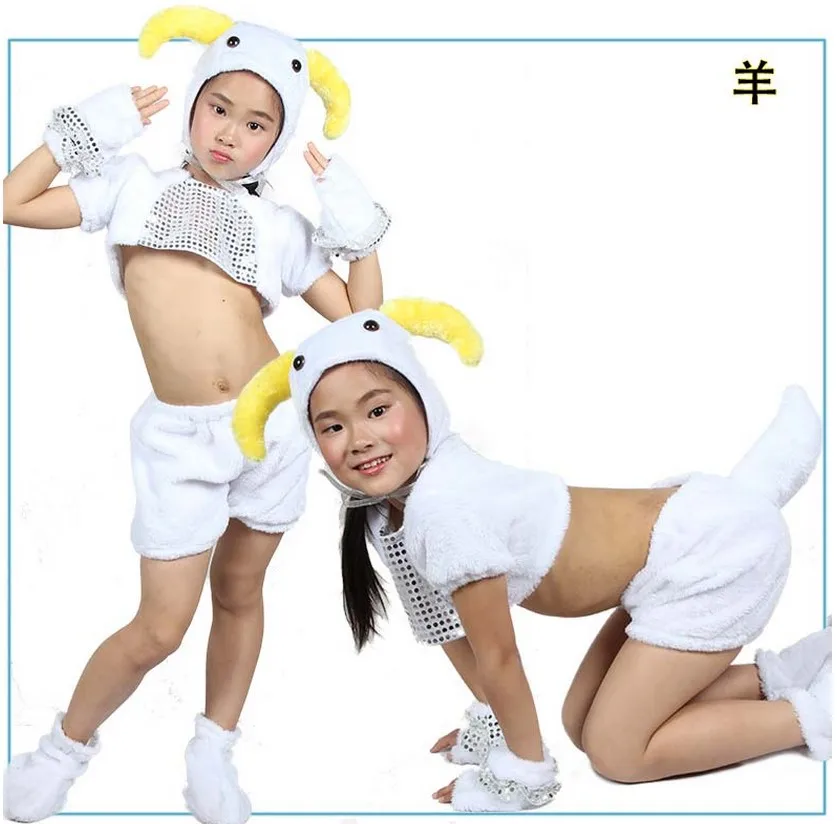 Детская длинная плюшевая шапка с мультяшными животными медведем корова бык