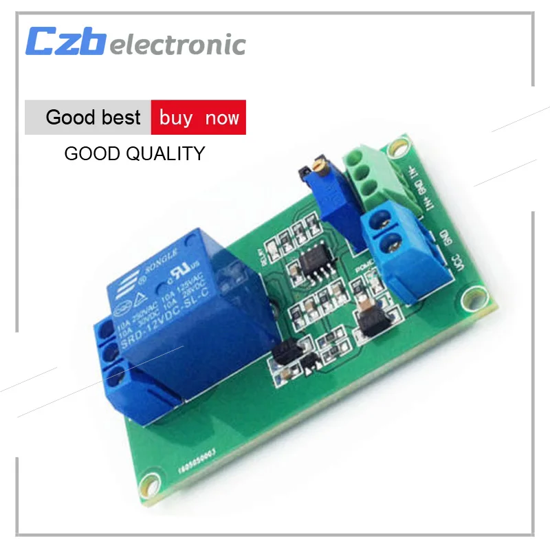 DC 12 V Авто цепи модификации Компаратор напряжения LM393N для удаленного