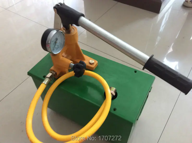 Вакуумный водяной насос с ручным механизмом 4 5 МПа для проверки давления воды