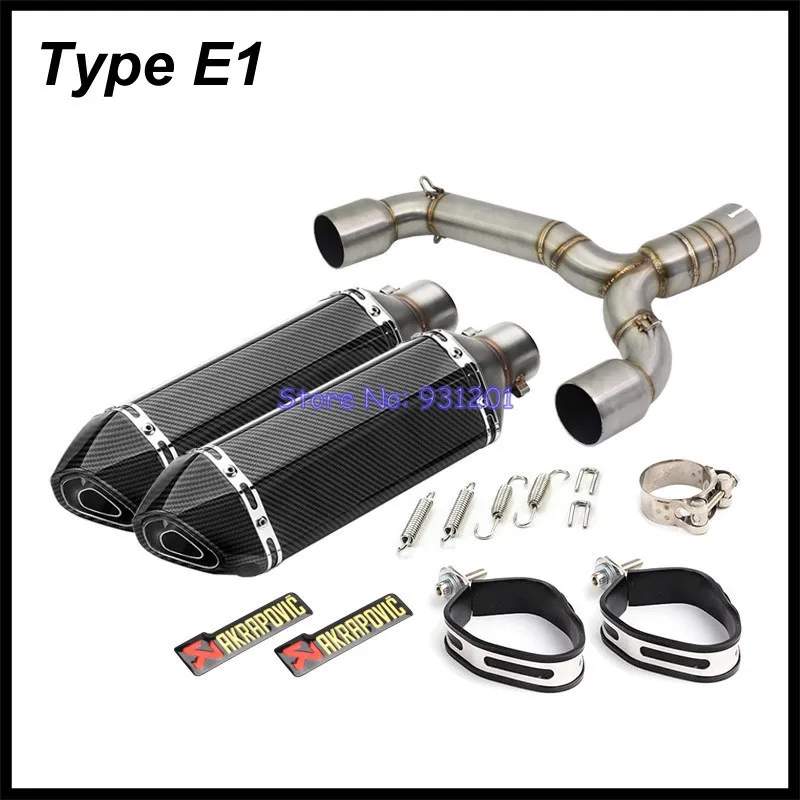 Выхлопная система мотоцикла для Suzuki GSR600 GSR400 BK600 BK400 без шнуровки Akrapovic выхлопная