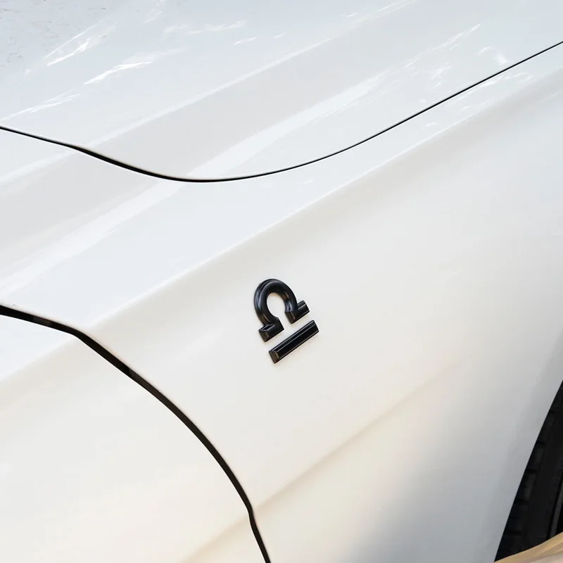 Знаки зодиака Noizzy эмблема для автомобиля черная хром Золотая|car styling|car stickerblack chrome
