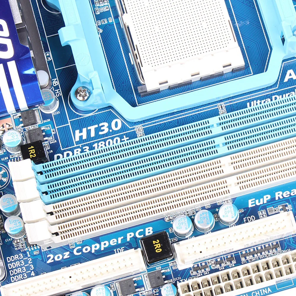 Оригинальная б/у настольная Материнская плата Gigabyte GA-880GM-UD2H AMD 880G Socket AM3 Phenom II Athlon II DDR3 16G SATA2 USB2.0 Micro-ATX