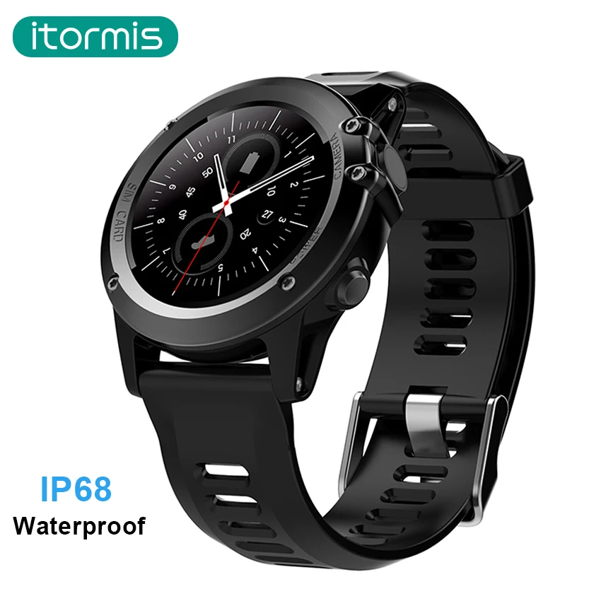 Itormis Bluetooth Android Smart Часы Smartwatch sim-карты IP68 Водонепроницаемый 3g MTK6572 4 ГБ + 512 МБ Камера