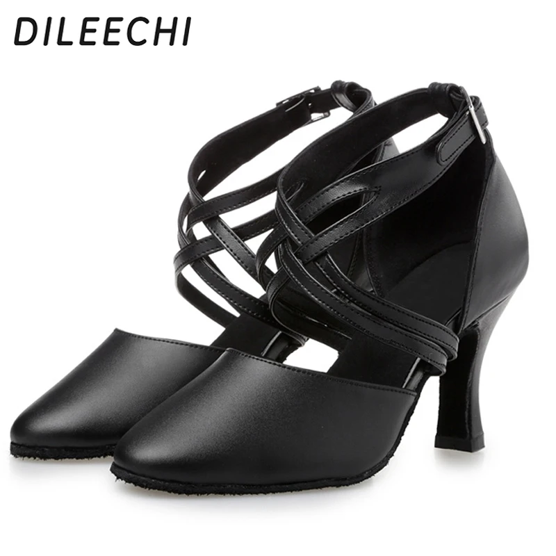Женские туфли DILEECHI из натуральной кожи для латиноамериканских/современных
