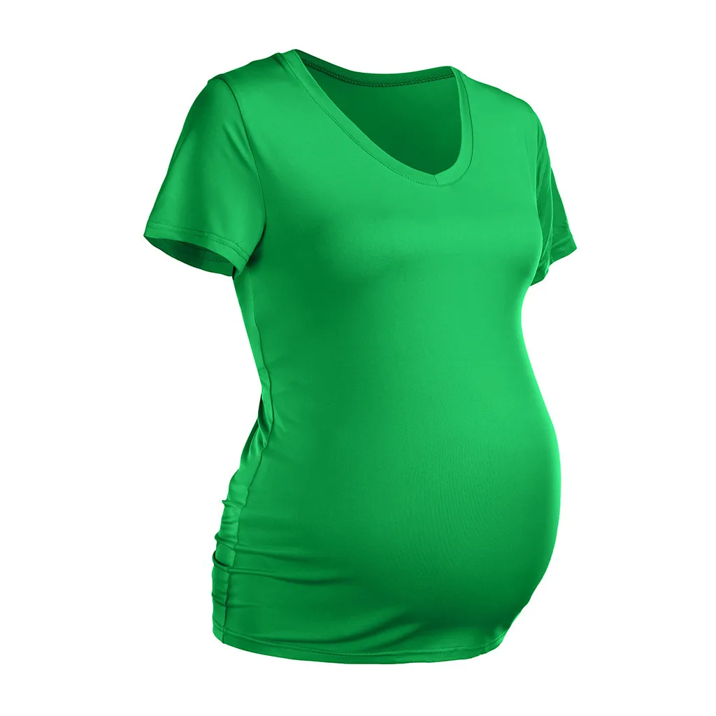 Женская летняя футболка с V образным вырезом|Блузки и рубашки| |