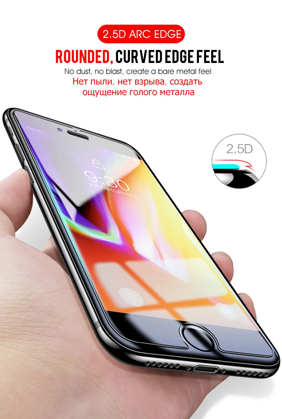 9H закаленное защитное стекло для экрана для iphone 6s 7 8 6 Plus для iphone 5S X XR 4S SE на iphone XS MAX стеклянная пленка