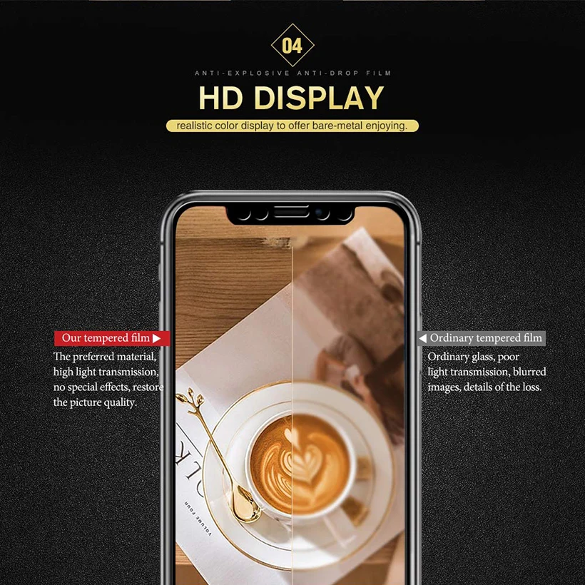 Защитная пленка из закаленного стекла для OPPO A83 A59 A3 F3 F5 F7 A5 A3S 3D 9H R15 R9S R9 R11 R11S