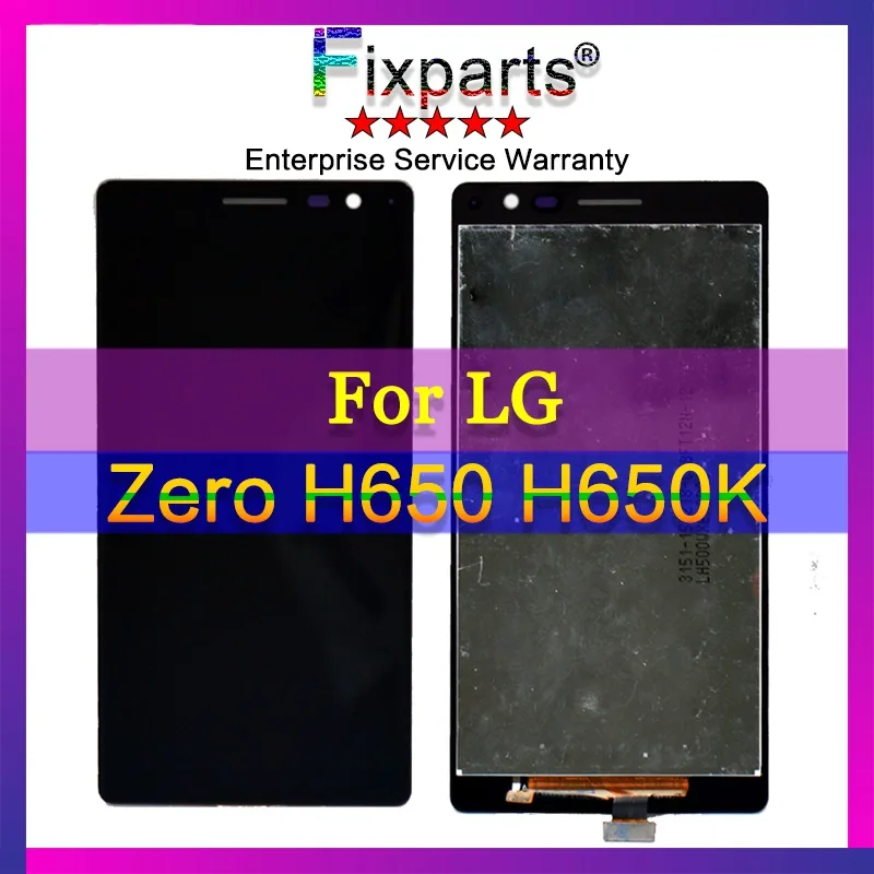 100% протестированная гарантия 720x1280 для 5 0 &quotLG Zero H650 LCD H650K кодирующий