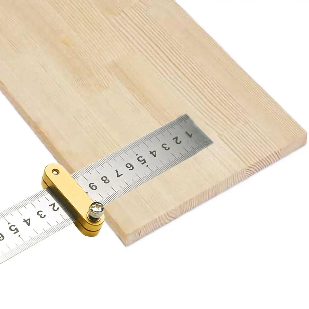Steel Ruler Locator Mark Scraper Woodwork Designing Machine Scribe Snoring Gauge Woodworking Tool Thickness 0 - 3.5mm Width 0-30 |